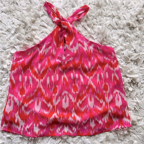 NWOT AQUA printed halter top Size XS/S - Picture 4 of 8